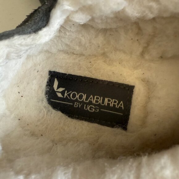 Koolaburra by UGG Men's Suede Slippers - Graisen Size 10 Gray - Picture 4 of 9